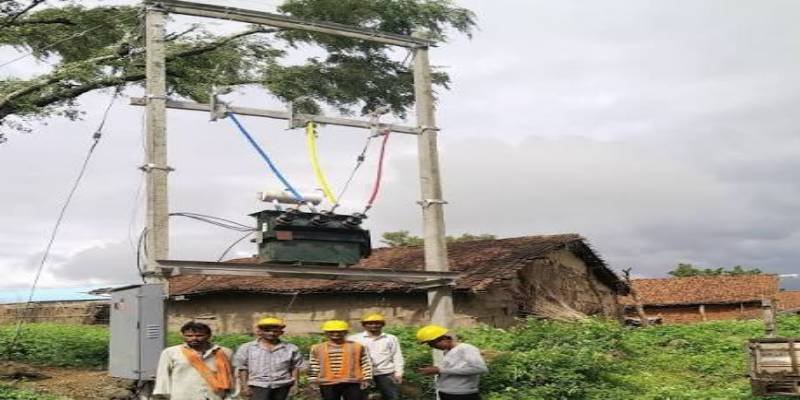 आजादी के बाद पहली बार ग्राम चांगेर में पहुंची विकास की रोशनी