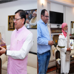 मुख्यमंत्री धामी ने सुनी प्रधानमंत्री मोदी के मन की बात