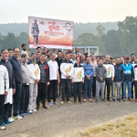 मुख्यमंत्री ने किया यूनिटी मार्च वॉकथॉन का शुभारंभ, सरदार पटेल को दी श्रद्धांजलि